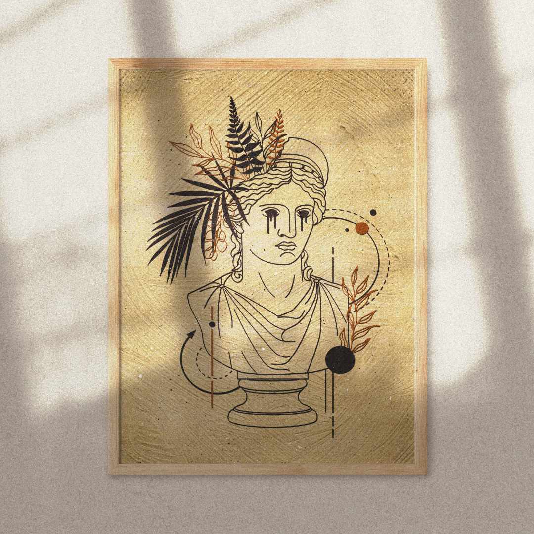 Ancient Connections No.5 Wall Art Idleuwi